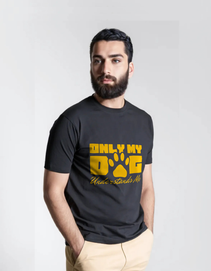 Only My Dog Understands Me - T-Shirt