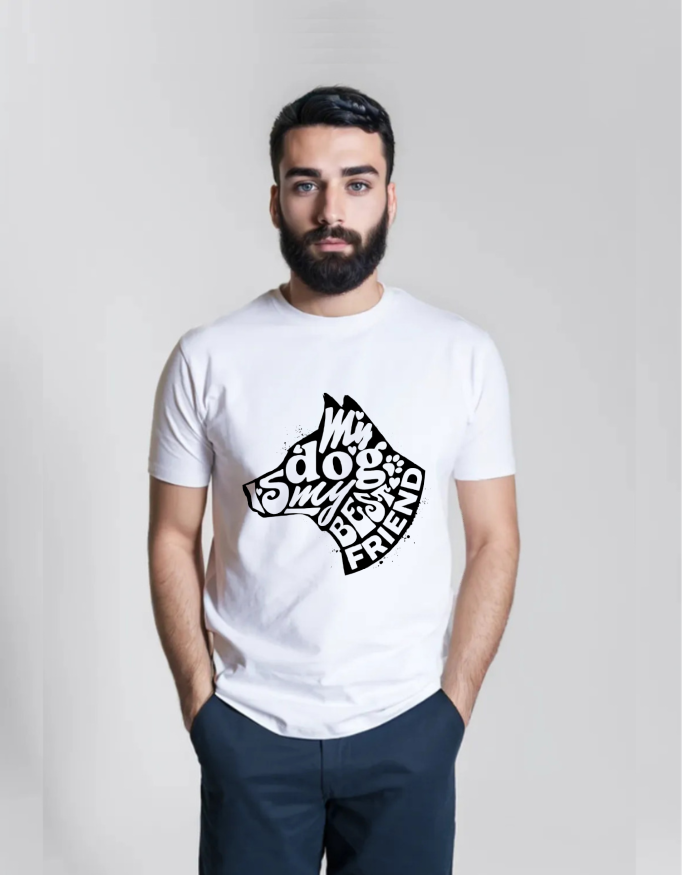 My Dog Is My Best Friend - T-Shirt