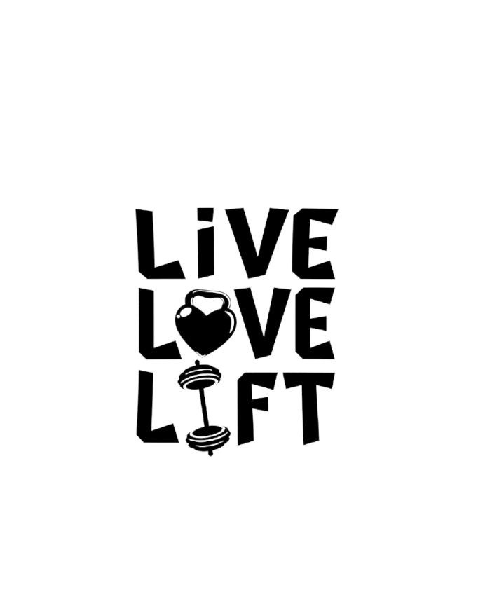 Live Love Lift – Gym T-shirt