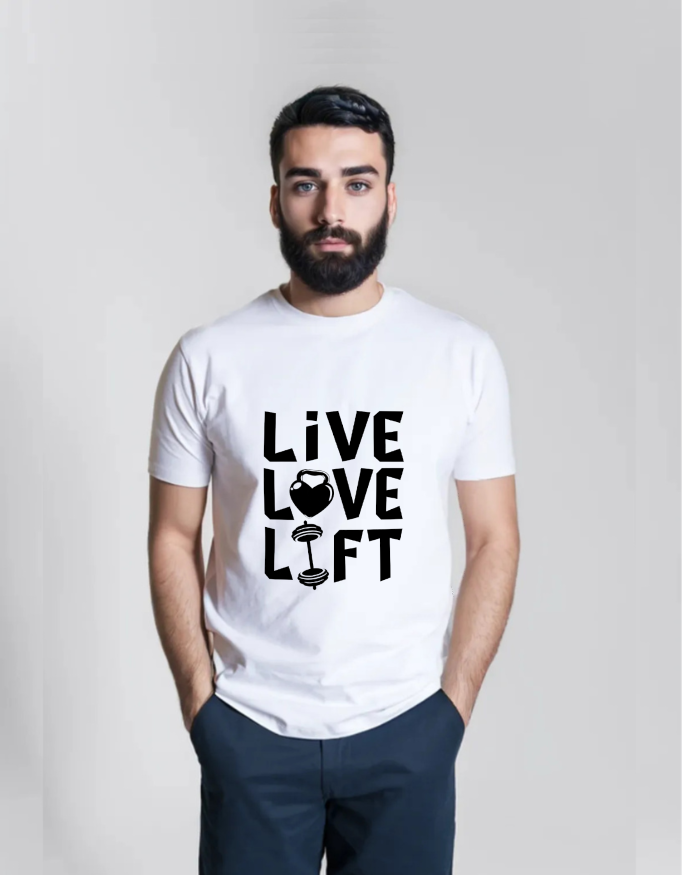 Live Love Lift – Gym T-shirt