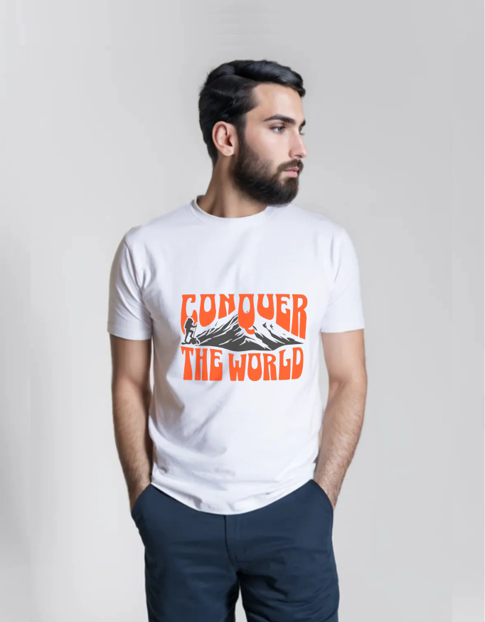Conquer The World – T-Shirt
