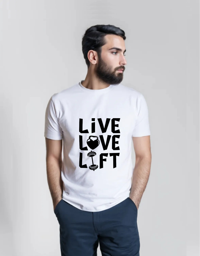 Live Love Lift – Gym T-shirt