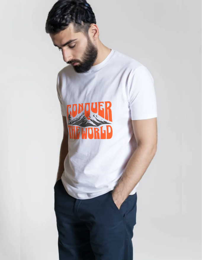 Conquer The World – T-Shirt