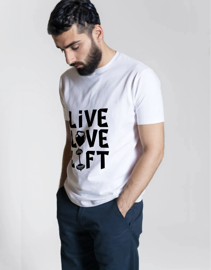 Live Love Lift – Gym T-shirt