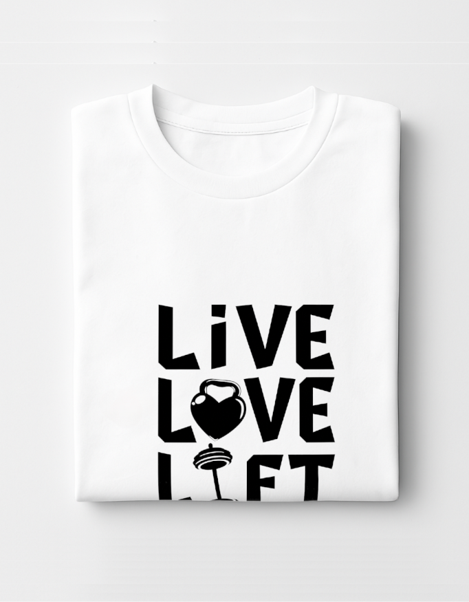 Live Love Lift – Gym T-shirt