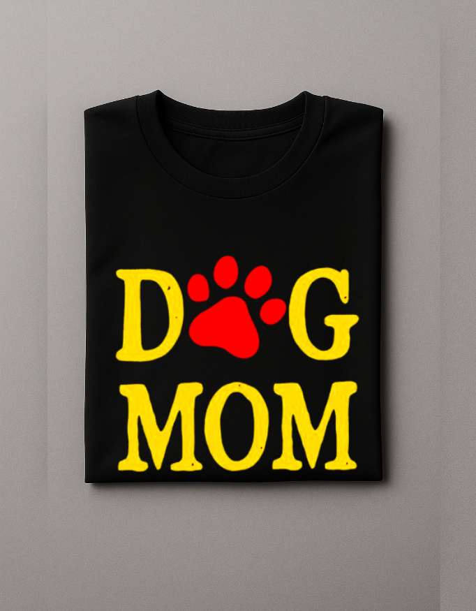 Dog Mom Fur Life T-Shirt – Dog Lovers Tee