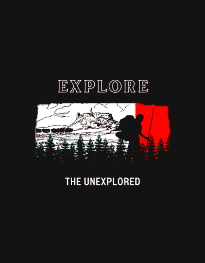 Explore The Unexplored – Adventure T-shirt