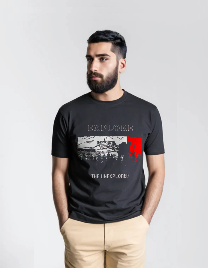 Explore The Unexplored – Adventure T-shirt