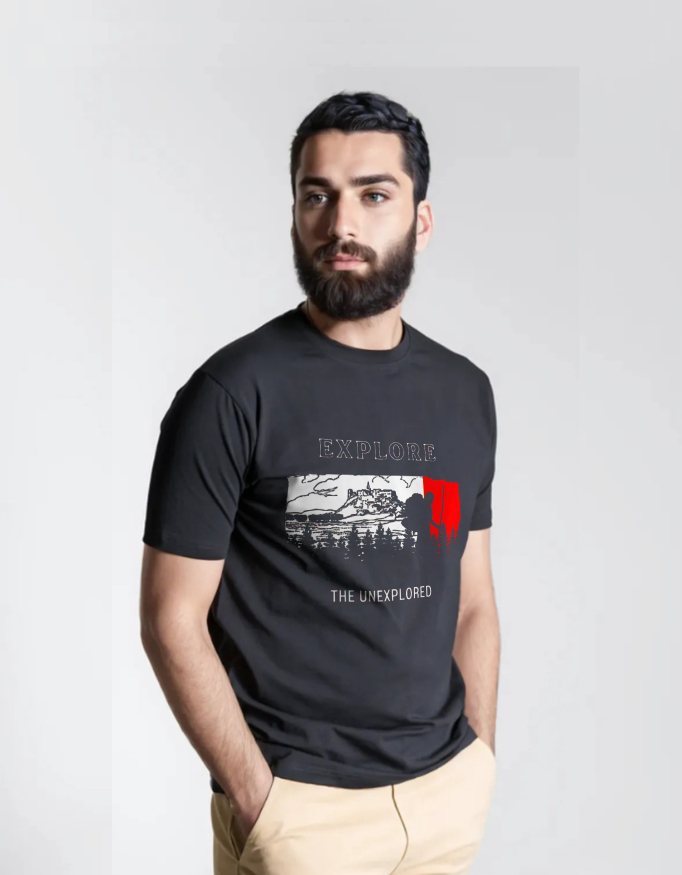 Explore The Unexplored – Adventure T-shirt