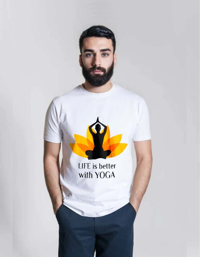 Life Is Better with Yoga T-Shirt