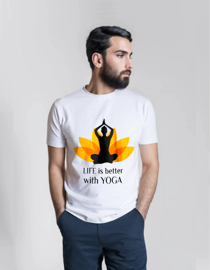 Life Is Better with Yoga T-Shirt
