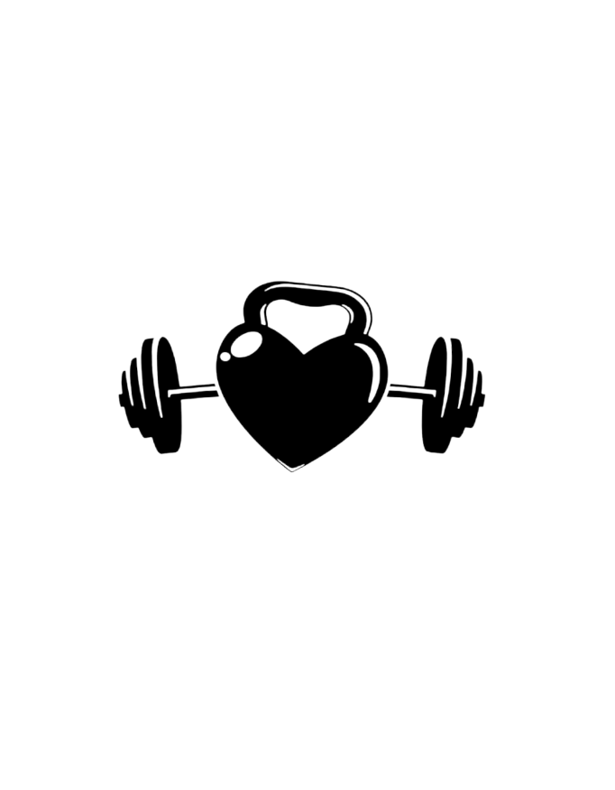 Lift with Heart – Love & Fitness T-Shirt