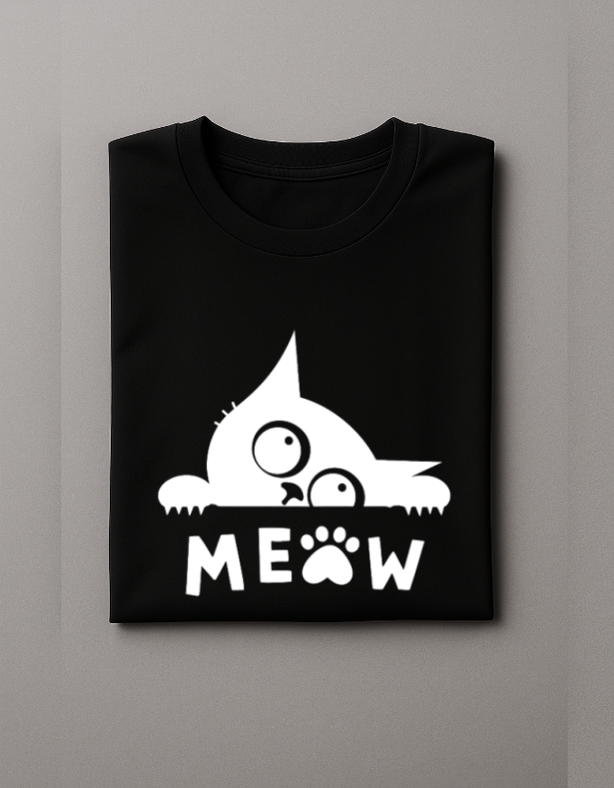 MEOW - Cat T-Shirt