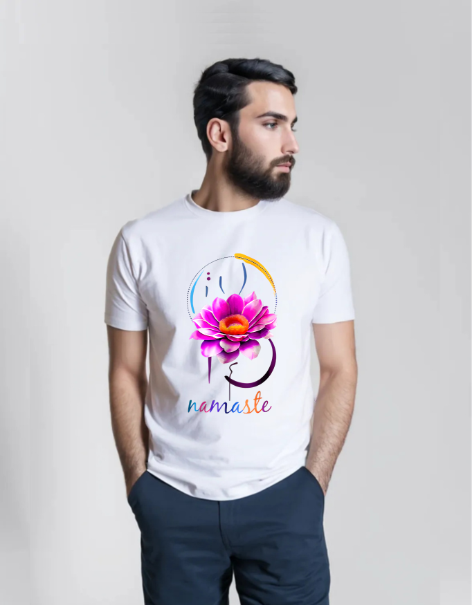 Namaste Lotus T-Shirt