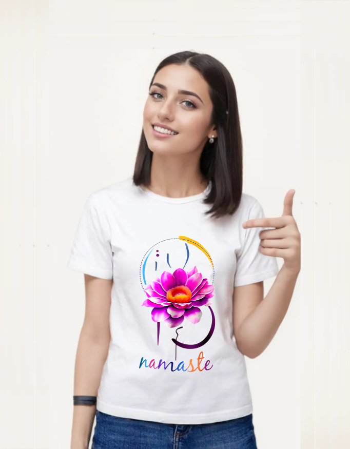 Namaste Lotus T-Shirt