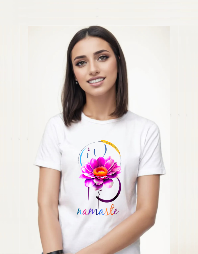 Namaste Lotus T-Shirt