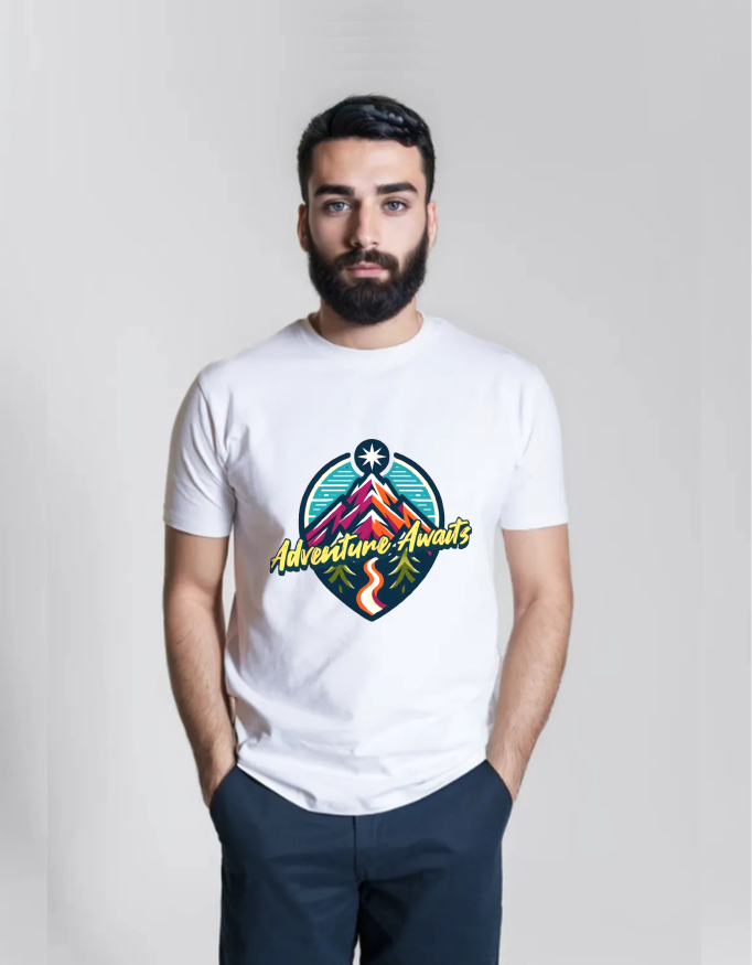 Adventure Awaits – Mountain Exploration T-shirt