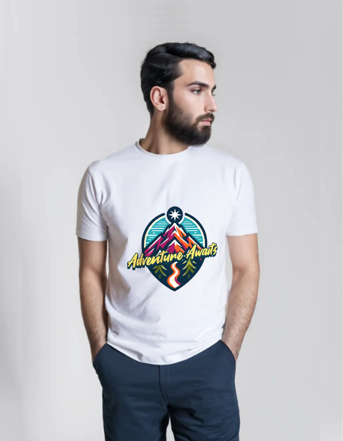 Adventure Awaits – Mountain Exploration T-shirt
