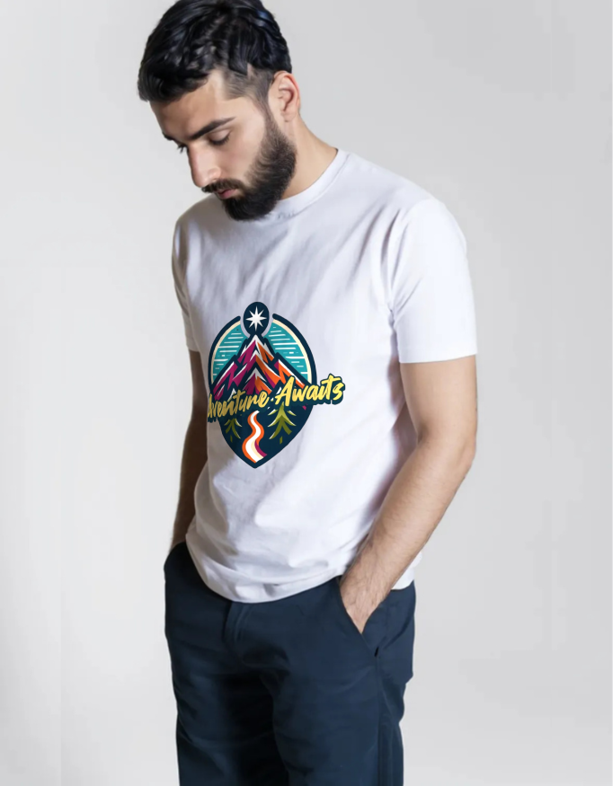 Adventure Awaits – Mountain Exploration T-shirt