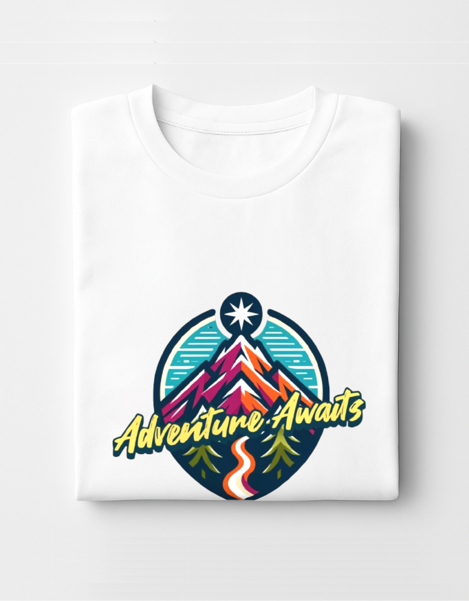 Adventure Awaits – Mountain Exploration T-shirt