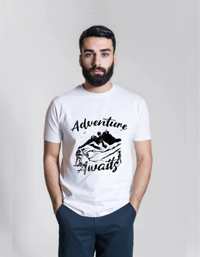 Adventure Awaits – Mountain Explorer T-Shirt