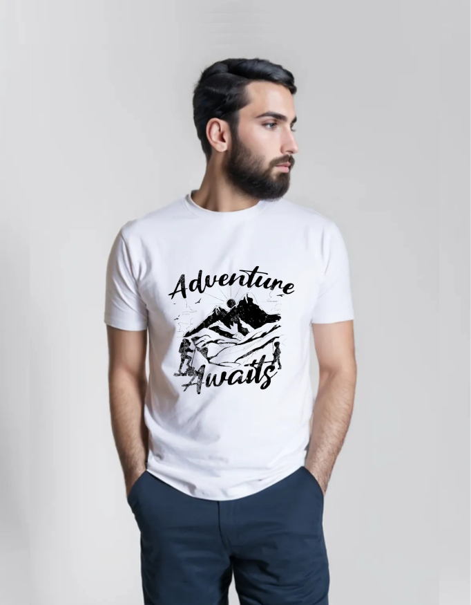 Adventure Awaits – Mountain Explorer T-Shirt