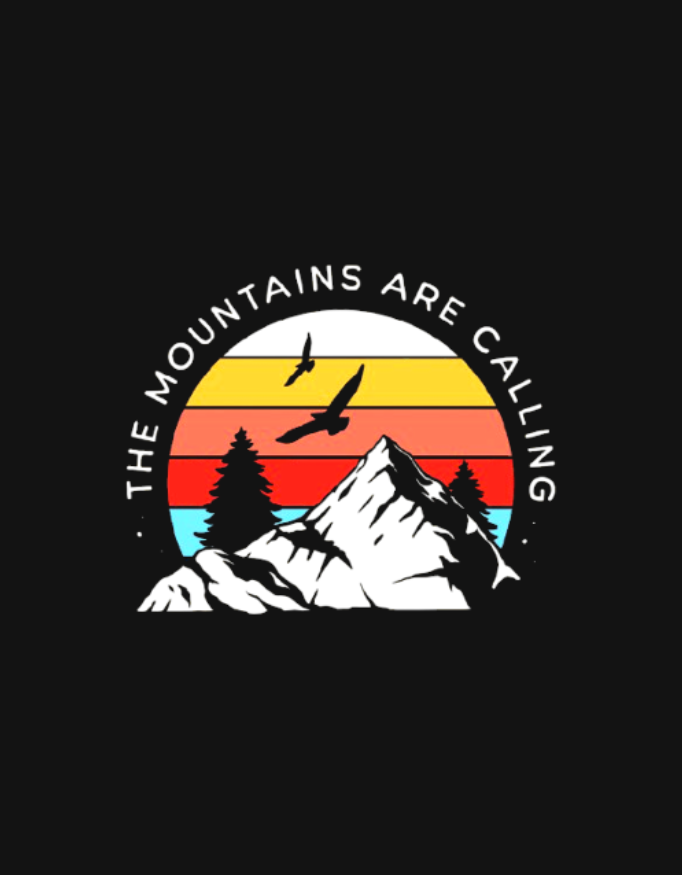 The Mountains Are Calling – Mountain T-shirt
