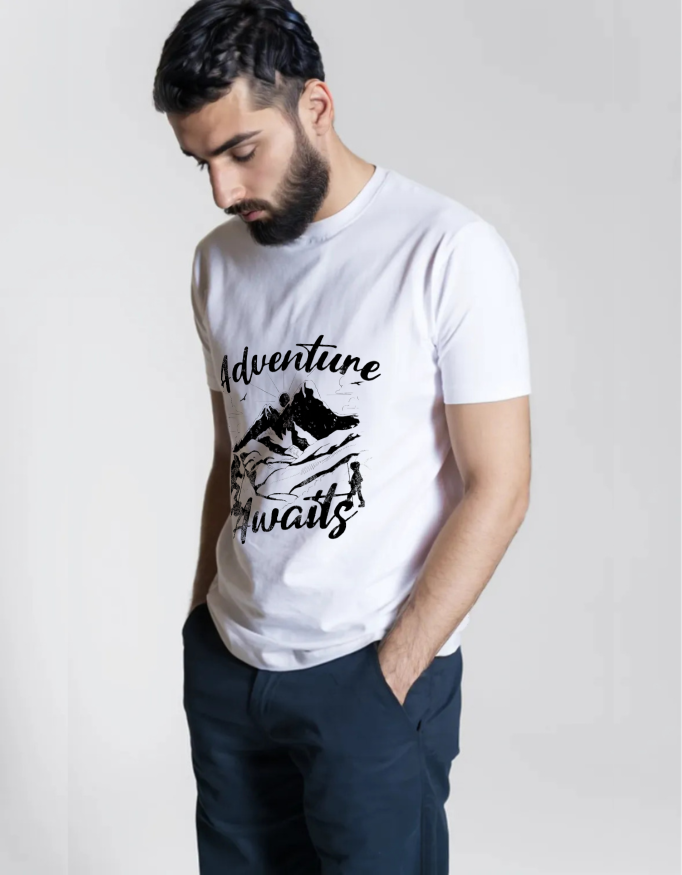 Adventure Awaits – Mountain Explorer T-Shirt