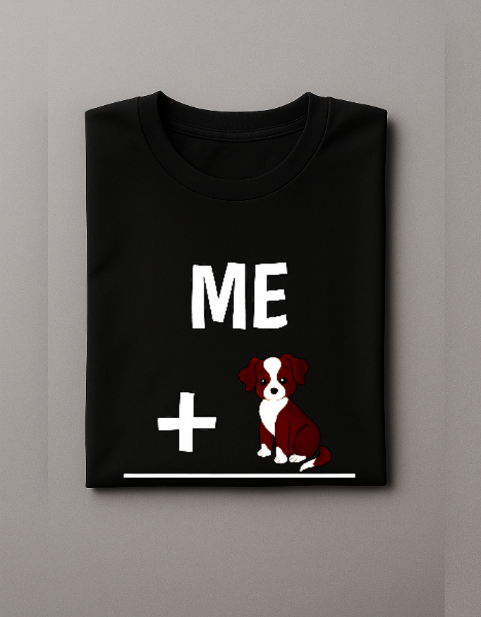 Me + Dog = Happy T-Shirt – Dog Lovers Tee