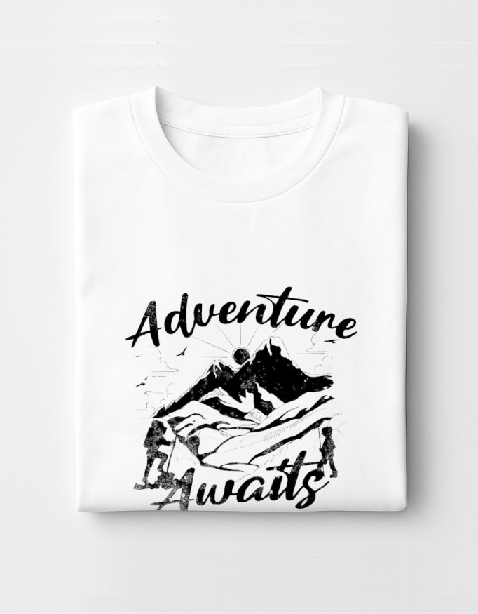 Adventure Awaits – Mountain Explorer T-Shirt