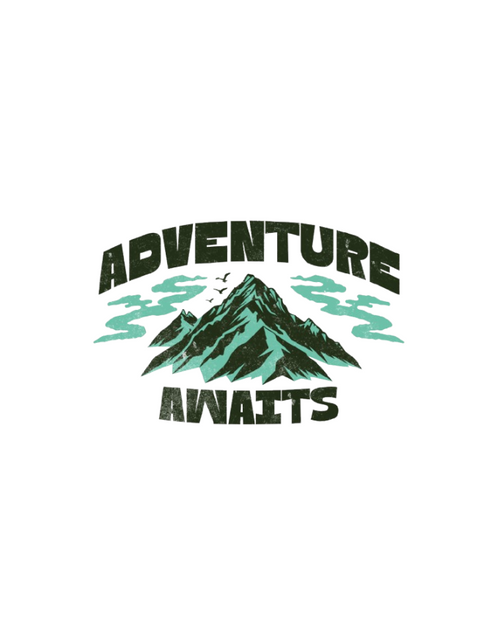 Adventure Awaits – Green Mountain T-shirt