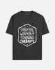 Therapy Not Just Training – Motivational Gym T-Shirt